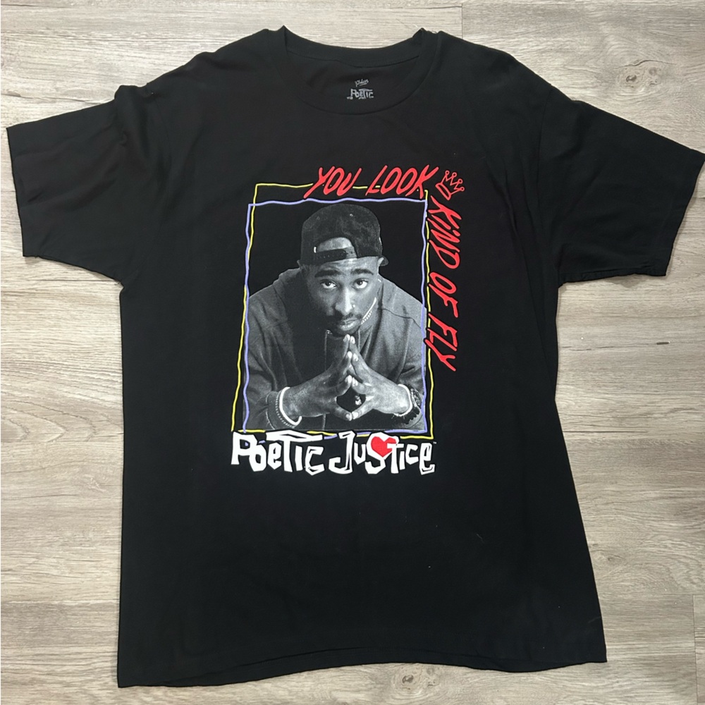 2Pac Poetic Justice Graphic T-Shirt